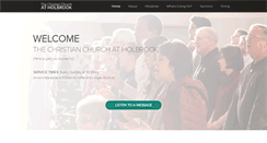 Desktop Screenshot of holbrookchurch.org
